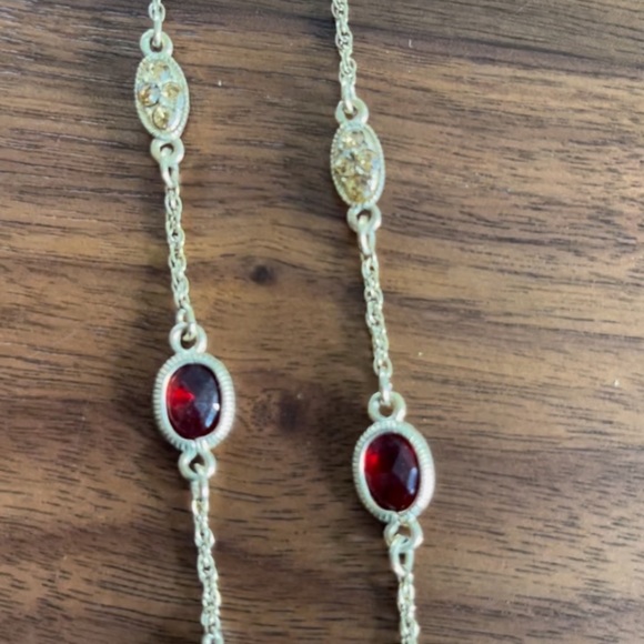 Monet Necklace/Earring Set - Picture 9 of 9
